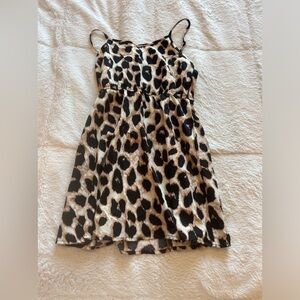 Girls leopard dress! 🐆